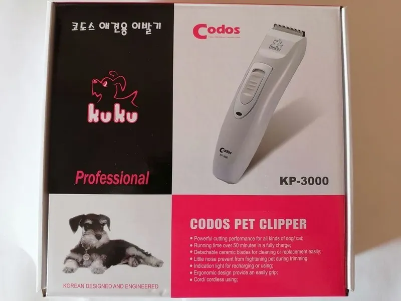 Новая зоомашинка "Codos КР-3000" для лёгкой стрижки любых собак/кошек!