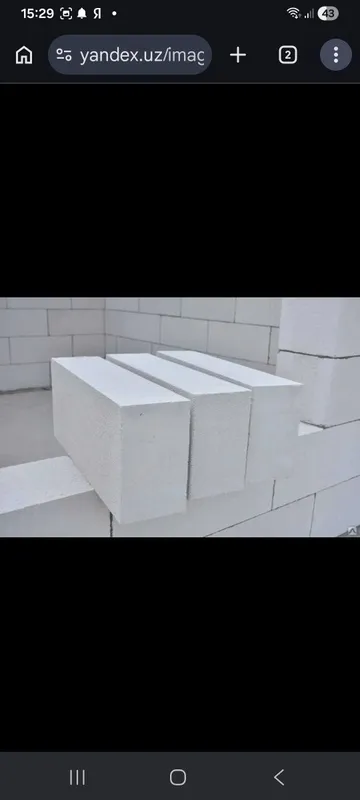 Газоблок махсулотлари