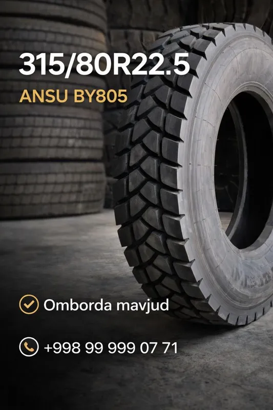 315/80R22.5 ANSU BY805