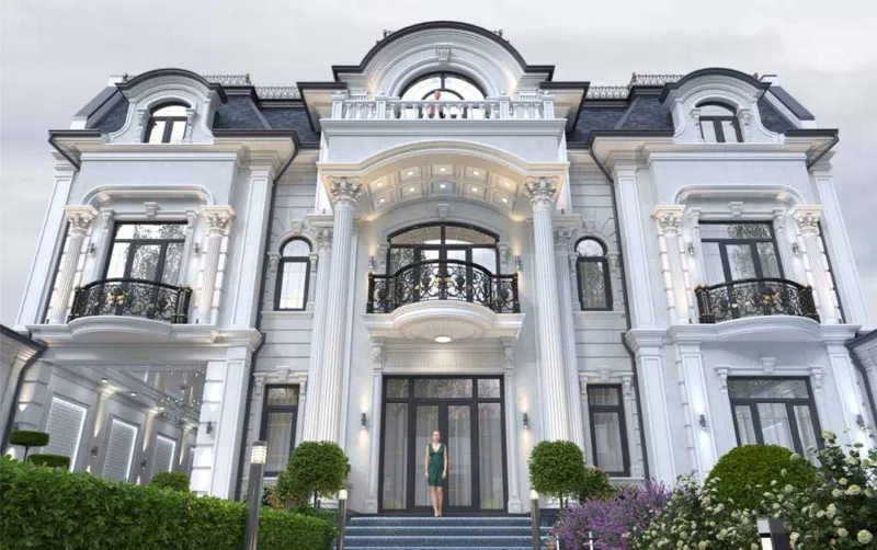 Амир Темур махаллада Евро Каропка Ховли 1200 кв.мт 4-этаж 16-хона — фото 1