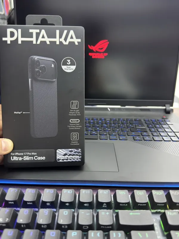 Original PITAKA MagSafe Chexol iPhone 17 Pro Max / Air 5