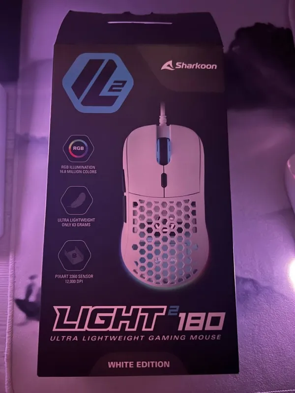 Игровая мышь Sharkoon Light 2 180 White — фото 4