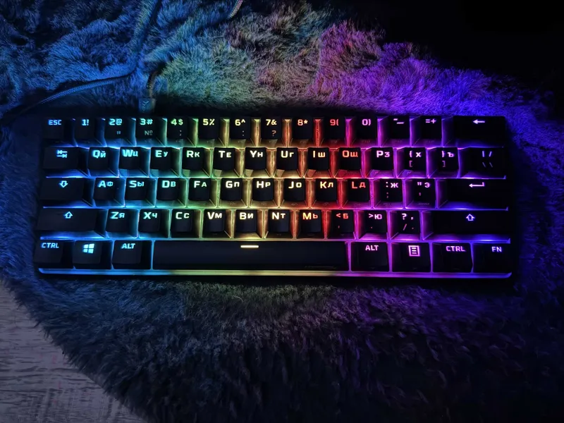 Клавиатура HyperX Alloy Origins 60 RGB