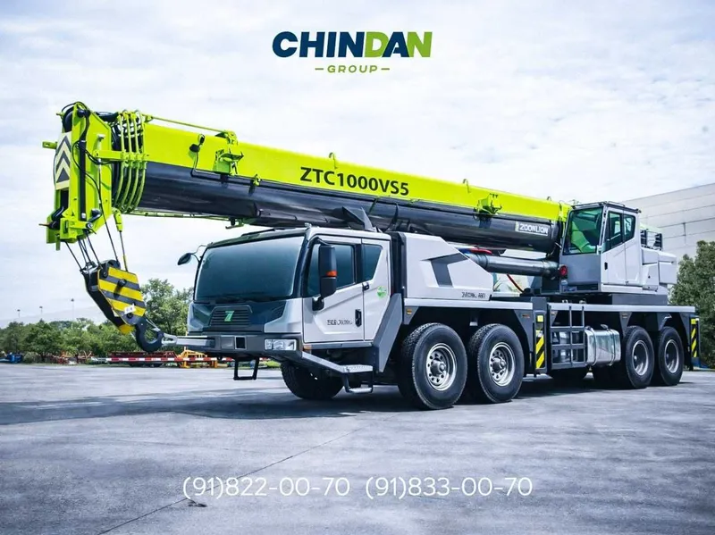 Автокран Zoomlion ZTC1000VS 100 тонна в продаже Автокран Zoomlion ZTC1000VS 100 тонна в продаже