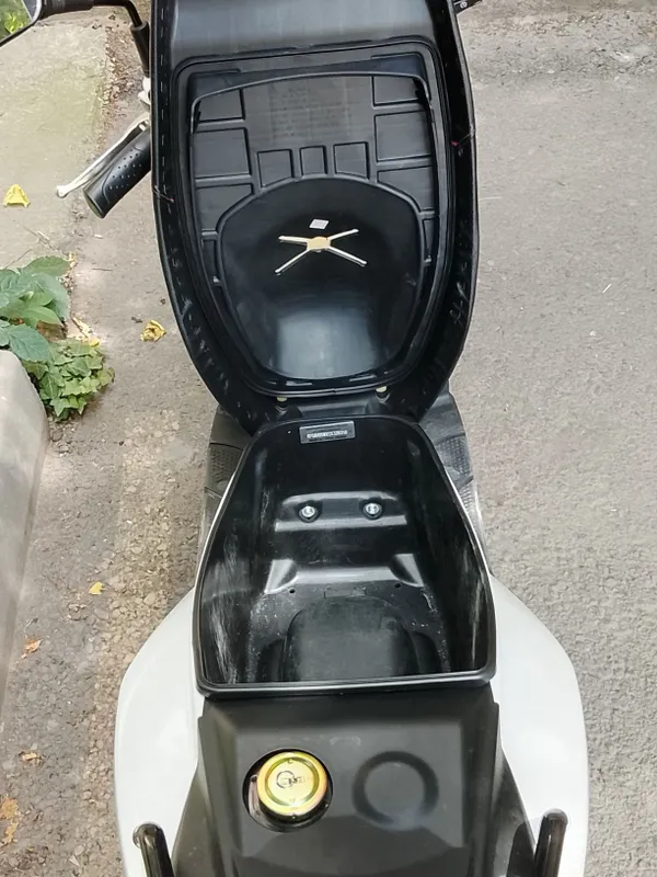 Продаётся Yamaha Orbita 2, 50 куб. см. Скутер практически новый, купл — фото 1