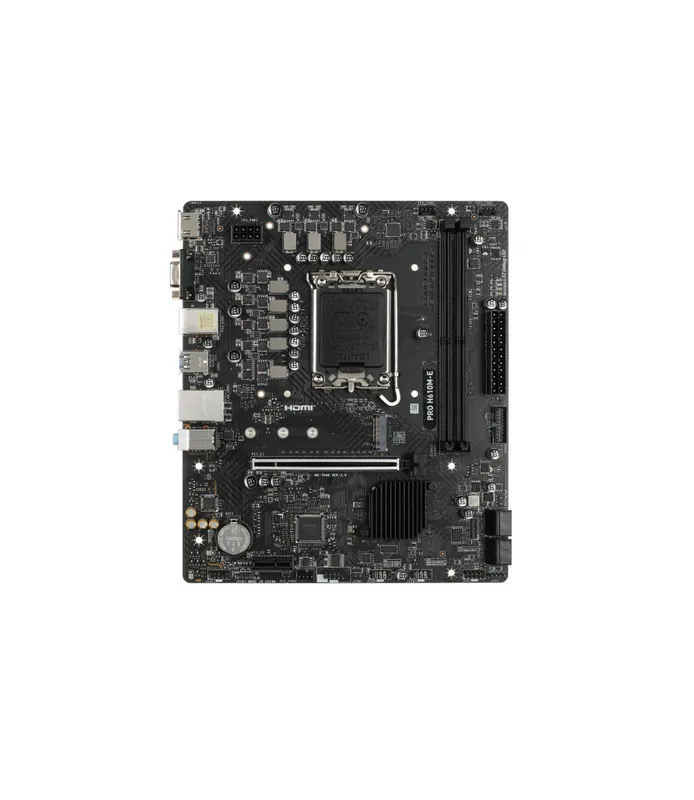 - Материнская плата MSI PRO H610M-E DDR5 1