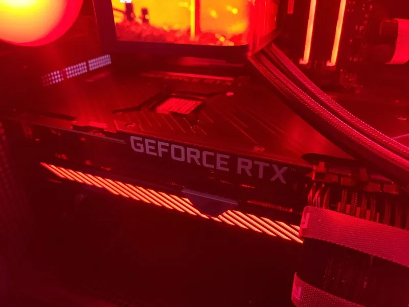 Rtx 3080ti Rog Strix — фото 1