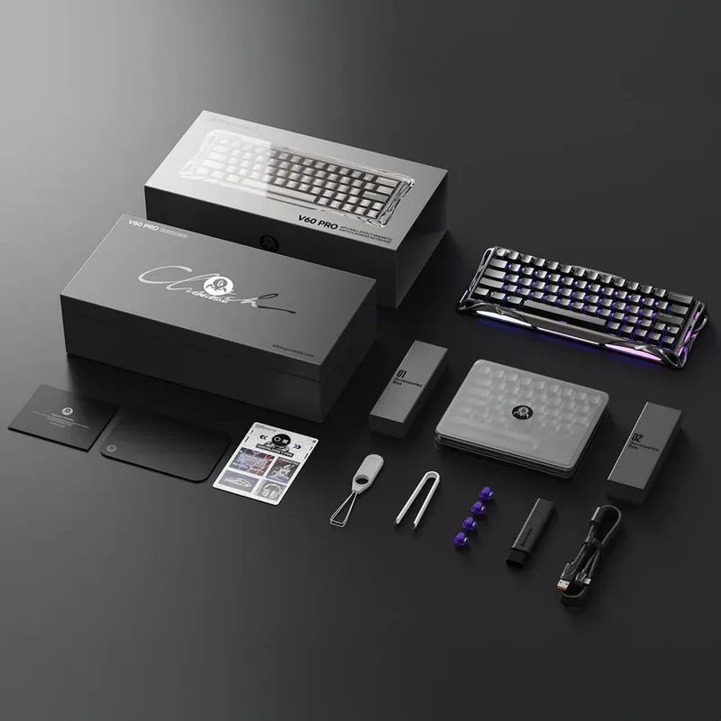 Mercury V60 Pro Deluxe Edition – Dual Keycap Gift Box Set — фото 4