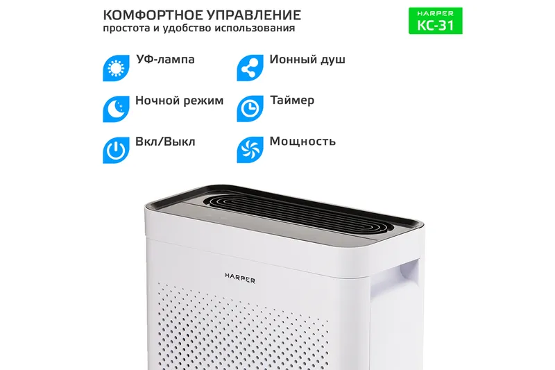 Продаю новые воздухоочистители HARPER KC-31 6