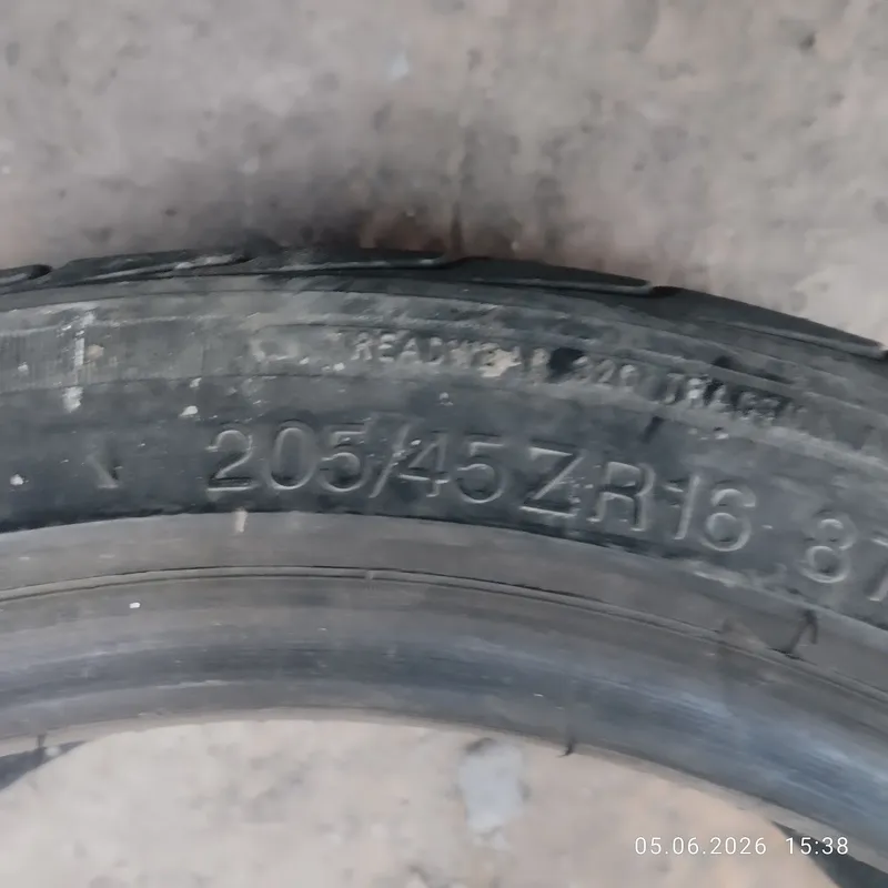 16 balon sotiladi 205/45/16
