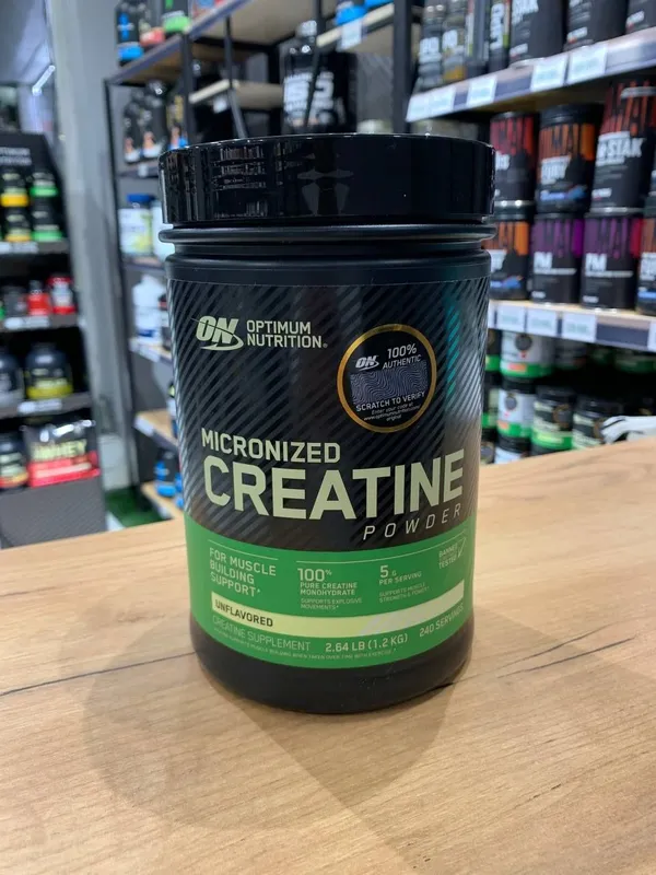Optimum Nutrition Creatine Monohydrate Unflavoured 1.2 kg Optimum Nutrition Creatine Monohydrate Unflavoured 1.2 kg