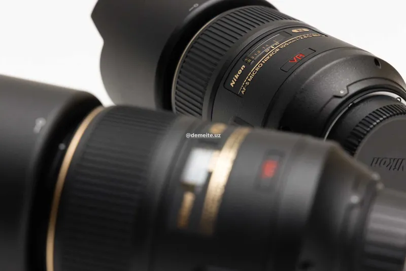 Nikon 105mm Macro AF-S VR f2.8G IF-ED obyektiv. — фото 3