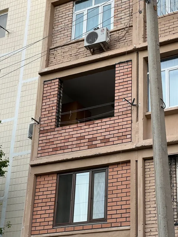 Кладка балкон gisht teramiza — фото 3