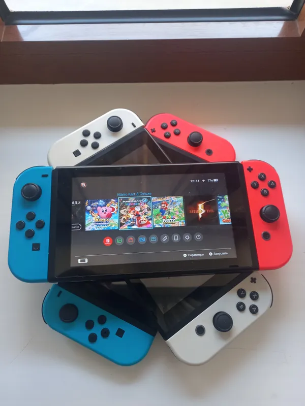 Прошитая Nintendo Switch rev2! Прошитая Nintendo Switch rev2!