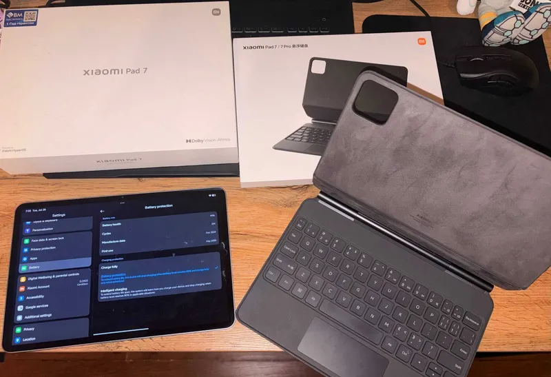 Xiaomi Pad 7 + Pro Keyboard + KarDak 1