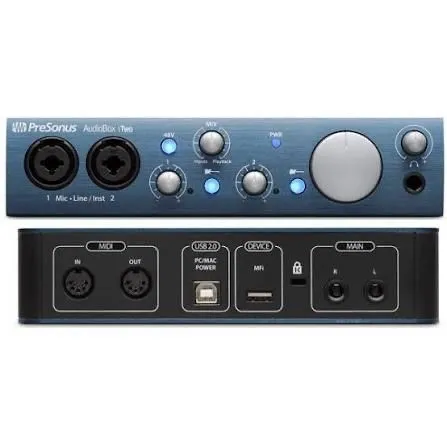 Аудиоинтерфейс Presonus audiobox itwo