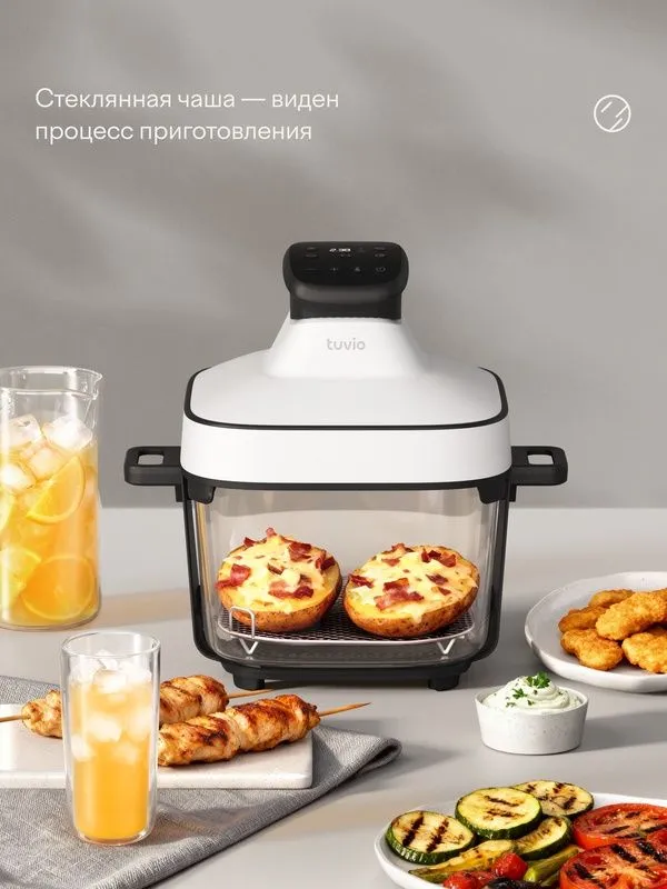 Аэрогриль электрический NARRAZIONE ERA-620D / 6л,1500вт, 9 программ, а 3