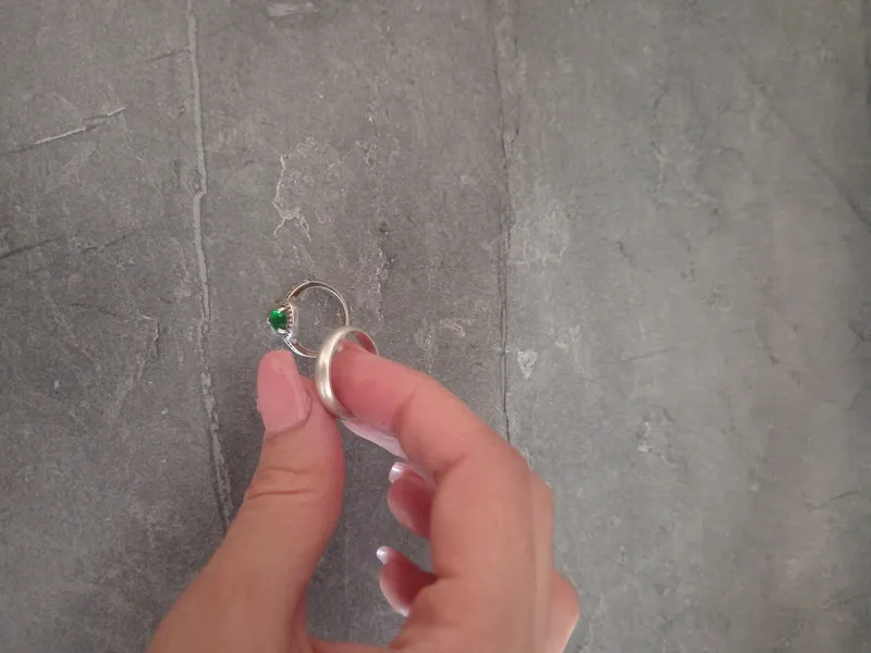 Серебряное кольцо 925 пробы 2