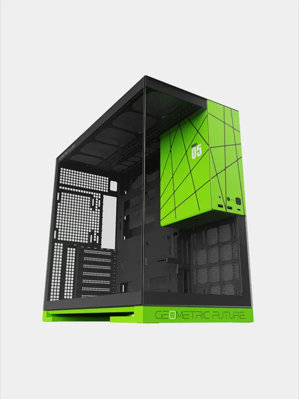 Geometric Future Model 5 Glass Green/Black (With 5-FAN) — фото 5