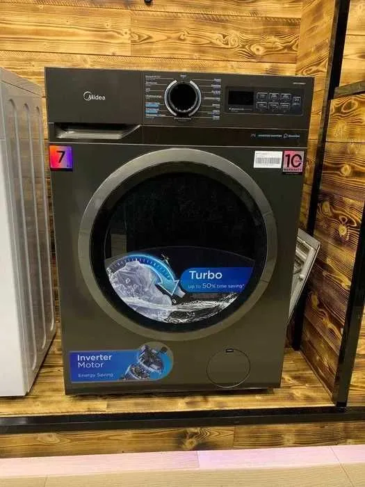 Стиральная машина Midea MF01712BS40T-C 7 КГ + Доставка БЕСПЛАТНО — фото 2