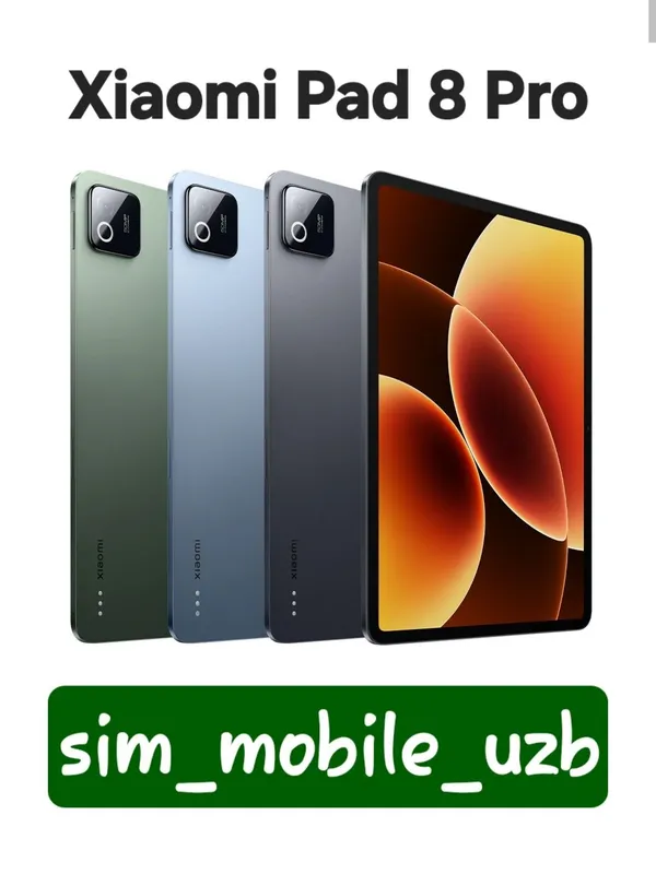 Xiaomi Pad 8 Pro 2026 New Super Skidka+Garantiya+Dastavka