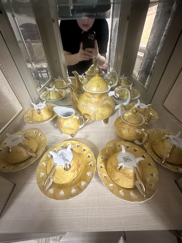 Шикарный сервиз новый не пользованный — фото 1