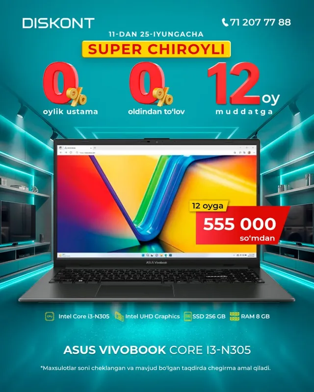 ASUS VIVOBOOK CORE 13-N305