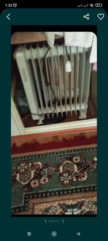 Масляный обогреватель Масляный обогреватель