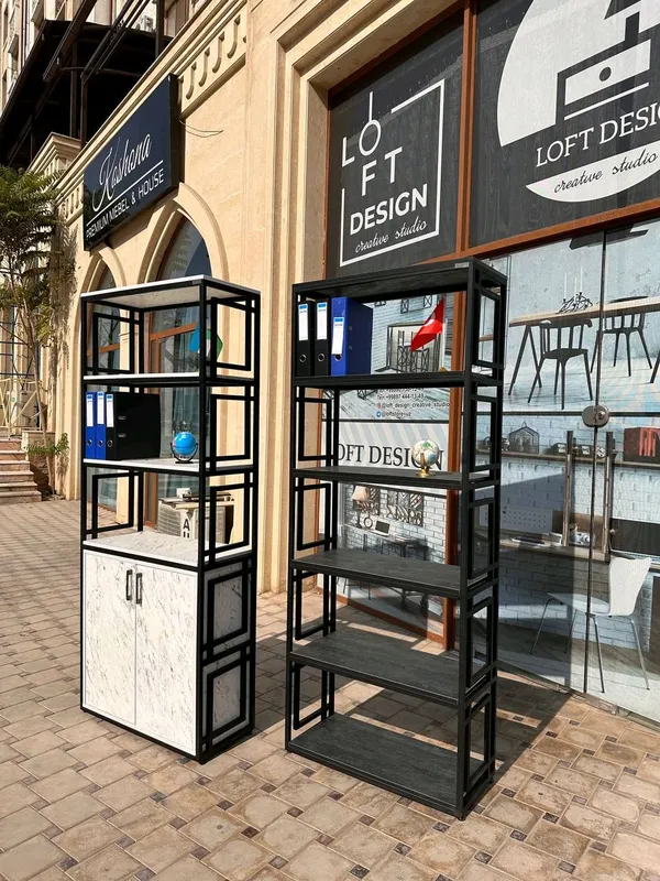 stellaj, shkaf, barcha loft uslubidagi mebellar — фото 2