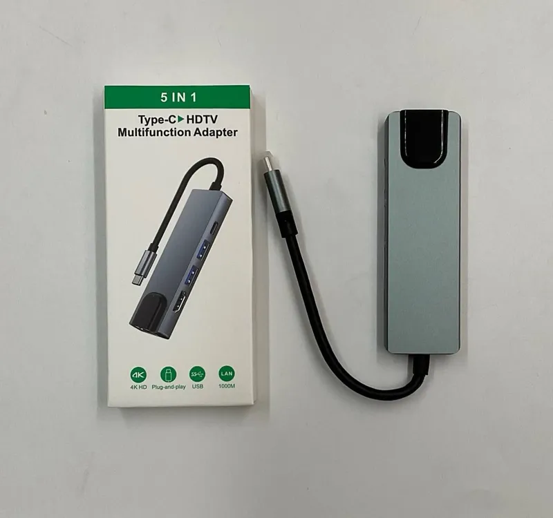 5x1 адаптер-концентратор USB Type-C (адаптер-концентратор) 2 5x1 адаптер-концентратор USB Type-C (адаптер-концентратор) 2