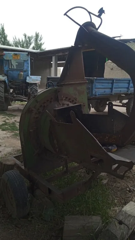 Assalomu alaykum traktor 28 DKU (somon maydalagich) va telechkasi bor — фото 2