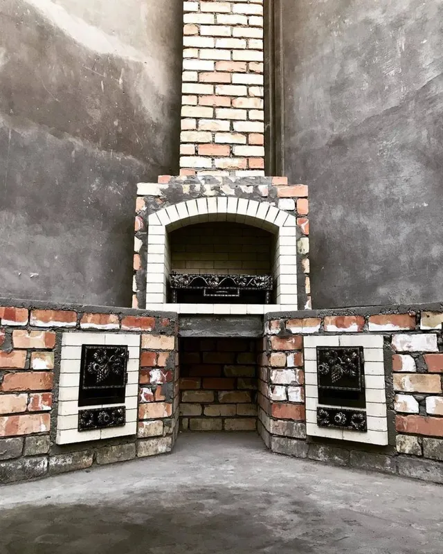 Летний кухния Kamin manga qozon ochoq qurib beramiz — фото 6