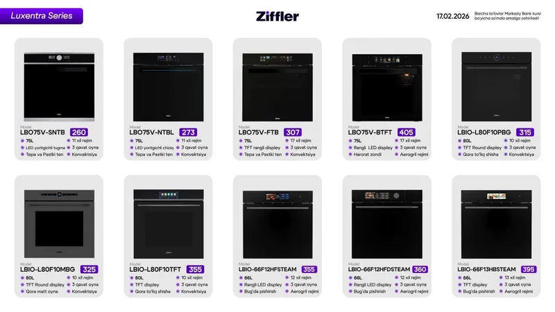 Духовые шкафы Ziffler техника со склада широкий ассортимент — фото 2
