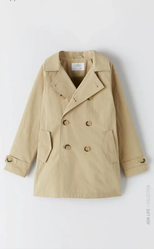 Плащ Zara boys p. 12 лет 1