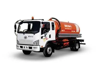 Каналопромывочная машина FAW Tiger V 7m³ Каналопромывочная машина FAW Tiger V 7m³