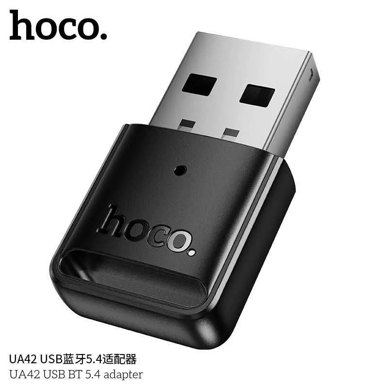 Hoco UA42 Adapter Usb to Bluetooth v5.4 multi-device speed 4.0 Mbps — фото 4