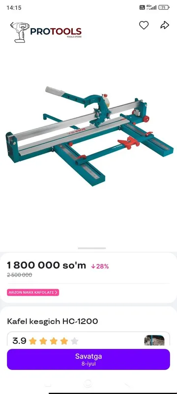 BODA brendidan 100% Orginal 1200 mm Professional Plitka Kesish Uskunas 5