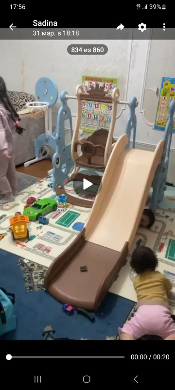 Kacheli bolalar uchun 1-3 yosh