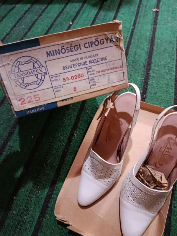 Советский импорт, винтаж туфли б/у 4