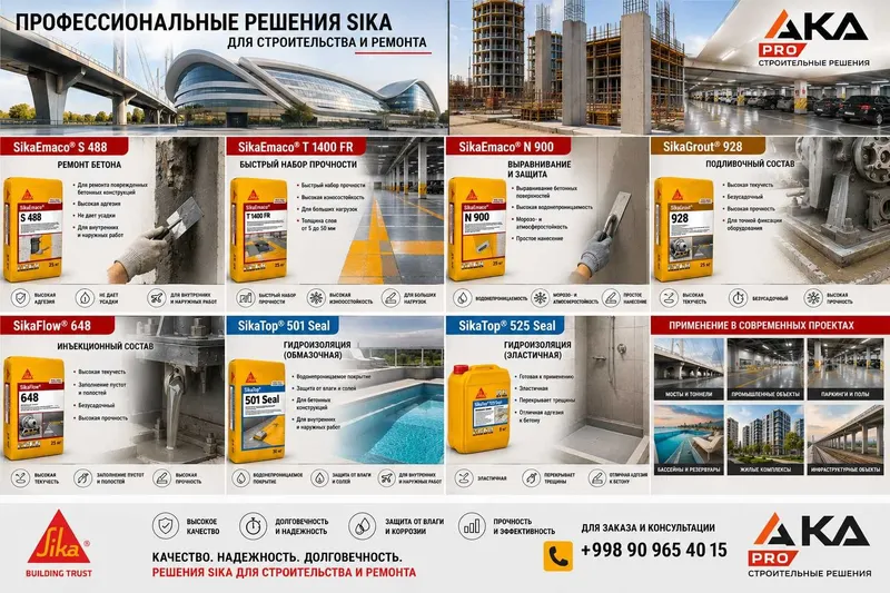Sika полиуретановый герметик — фото 1