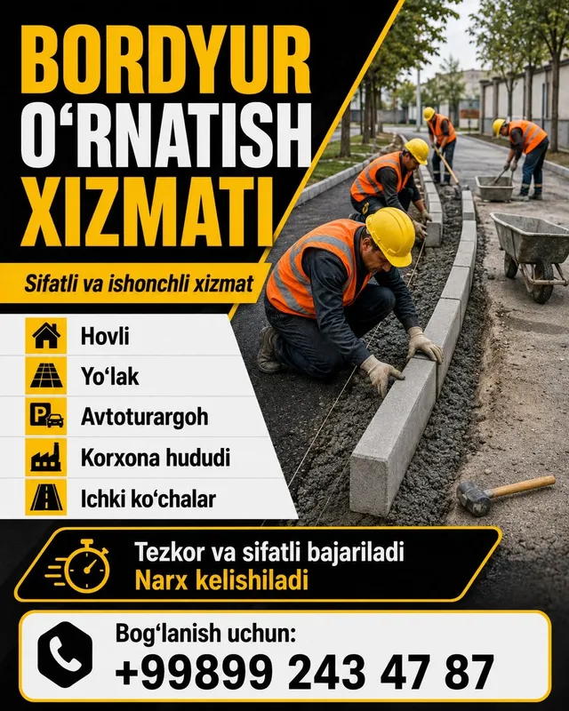 Asfalt qilish xizmati 2