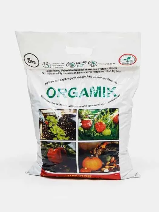ORGAMIK - Yangi avlod biologik faol organik o‘g‘it