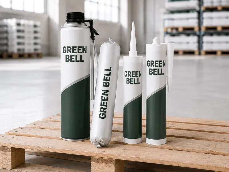 Пена, герметик, жидкие гвозди Green Bell Пена, герметик, жидкие гвозди Green Bell