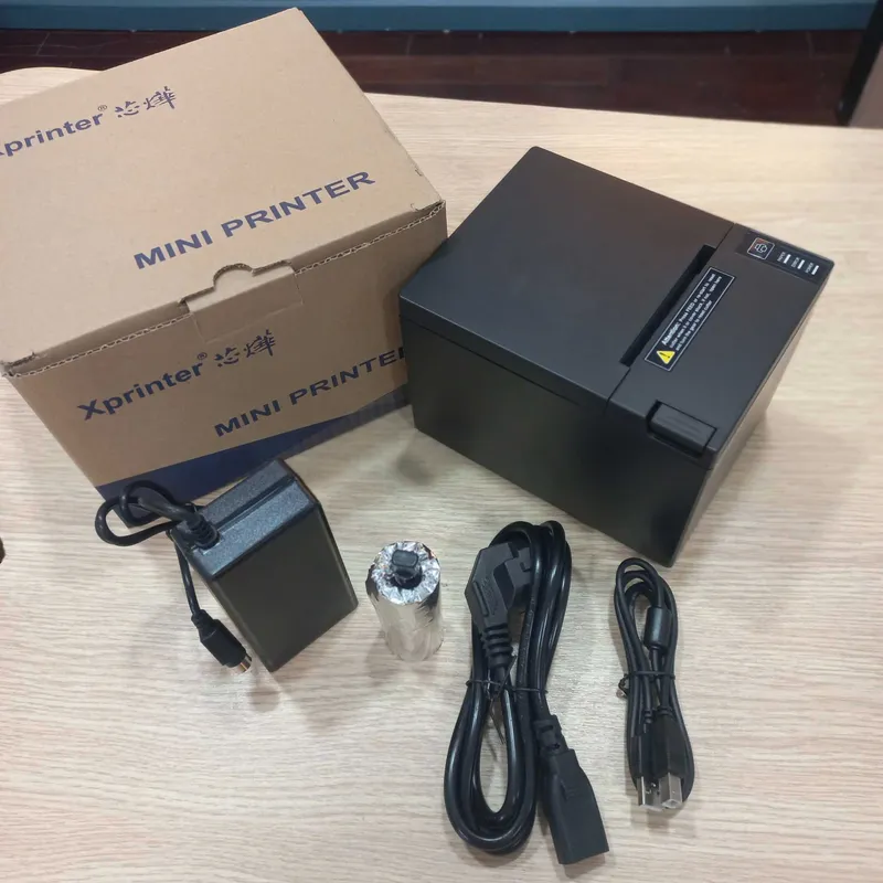 Xprinter XP-Q807K (USB + LAN) 80mm chek printeri | Rasmiy | NDS bilan! — фото 1