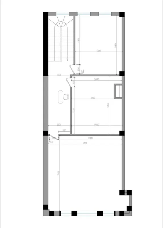 Готовый 2 этаж 150 м² в центре Ташкента на ул. Нукус, евроремонт. — фото 1
