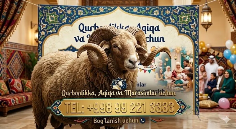 Qurbonlik, aqiqa va boshqa marosimlar uchun