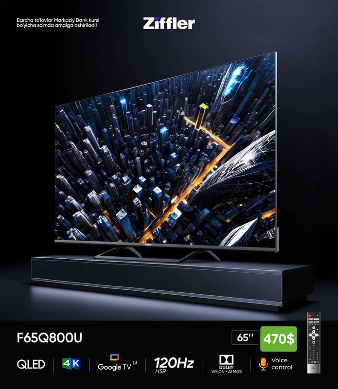 Ziffler TV F65Q800U Ziffler TV F65Q800U