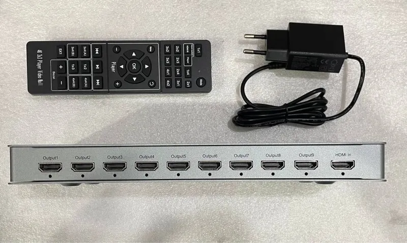 Hdmi 4k 3x3Video Wall Controller — фото 2