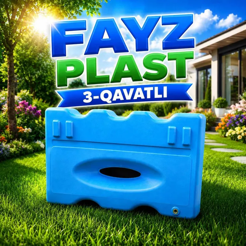 Fayz Plast 3-qavatli suv bo‘chkasi — Areston uchun ideal variant 4