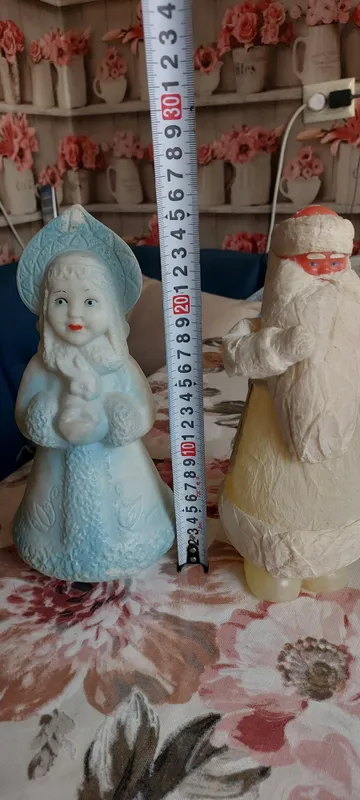 игрушка ссср дед мороз снегурочка — фото 1